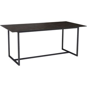 Wohnling Esstisch schwarz Marmor Optik B/H/T: ca. 180x76x90 cm Wohnling Esstisch schwarz Marmor Optik B/H/T: ca. 180x76x90 cm