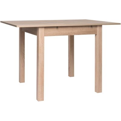 Bigbuy Home Coburg Ausziehbarer Esstisch - Braun - 80-120 x 80 x 76,5 cm Bigbuy Home Coburg Ausziehbarer Esstisch - Braun - 80-120 x 80 x 76,5 cm