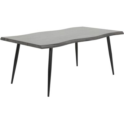 Hela - GABI I - Braun - Baumkanteoptik - Dining table Hela - GABI I - Braun - Baumkanteoptik - Dining table
