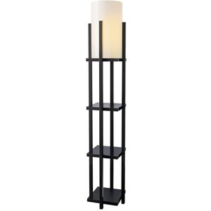 Opviq Stehlampe schwarz Metall B/H/T/L/D: ca. 25x130x25x25x25 cm E27 1 Brennstellen Opviq Stehlampe schwarz Metall B/H/T/L/D: ca. 25x130x25x25x25 cm E27 1 Brennstellen