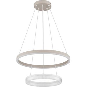 GLOBO Hängeleuchte weiß sand Kunststoff Metall H/D: ca. 150x50 cm 1.0 Brennstellen GLOBO Hängeleuchte weiß sand Kunststoff Metall H/D: ca. 150x50 cm 1.0 Brennstellen