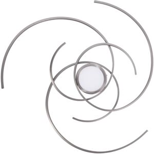 Näve Leuchten Deckenleuchte 1395750 stahlfarbig Metall Kunststoff B/H/T: ca. 75x6x75 cm null 4 Brennstellen Näve Leuchten Deckenleuchte 1395750 stahlfarbig Metall Kunststoff B/H/T: ca. 75x6x75 cm null 4 Brennstellen