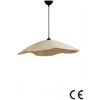 Opviq Pendelleuchte beige gold Metall B/H/T/L/D: ca. 59x65x59x59x59 cm E27 1 Brennstellen Opviq Pendelleuchte beige gold Metall B/H/T/L/D: ca. 59x65x59x59x59 cm E27 1 Brennstellen