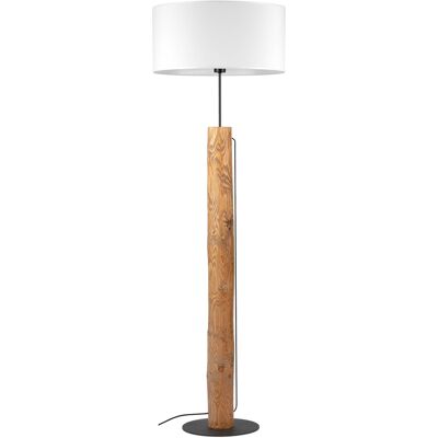 SPOT Light Stehlampe Pino weiß natur Textil Kiefer H/D: ca. 161x50 cm E27 1 Brennstellen SPOT Light Stehlampe Pino weiß natur Textil Kiefer H/D: ca. 161x50 cm E27 1 Brennstellen