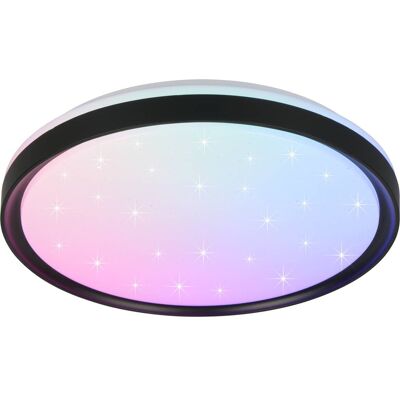 Reality LED-Deckenleuchte Solit mattschwarz B/L: ca. 7x39 cm Reality LED-Deckenleuchte Solit mattschwarz B/L: ca. 7x39 cm
