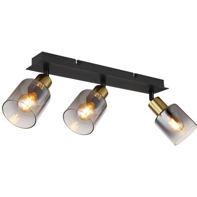GLOBO LIGHTING HOLLSY 3xE14 Schwarzer Deckenstrahler GLOBO LIGHTING HOLLSY 3xE14 Schwarzer Deckenstrahler