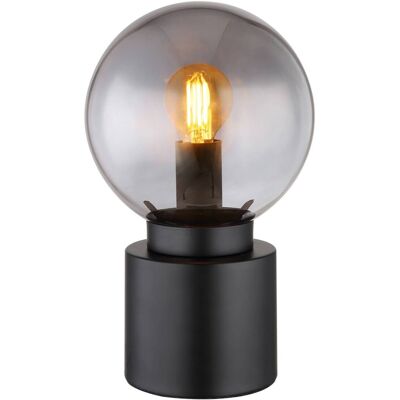 GLOBO 21003B Tischlampe Schwarz Matt Glas - Beleuchtung GLOBO 21003B Tischlampe Schwarz Matt Glas - Beleuchtung