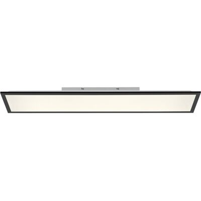 Just Light LED-Deckenleuchte Flat schwarz B/H/L: ca. 25x6,5x100 cm Just Light LED-Deckenleuchte Flat schwarz B/H/L: ca. 25x6,5x100 cm