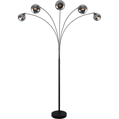 POCOline Stehlampe Akali schwarz Metall B/H: ca. 170x210 cm E14 5 Brennstellen POCOline Stehlampe Akali schwarz Metall B/H: ca. 170x210 cm E14 5 Brennstellen