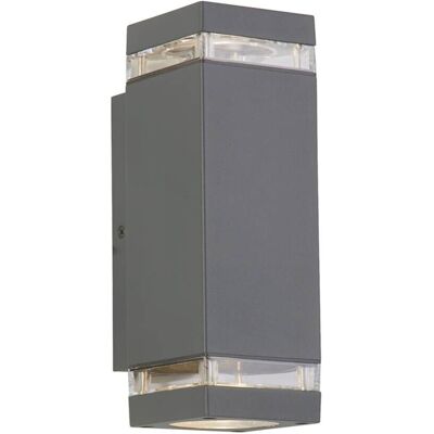 Searchlight Lighting - Houston Outdoor Wandlampe - Grau Searchlight Lighting - Houston Outdoor Wandlampe - Grau