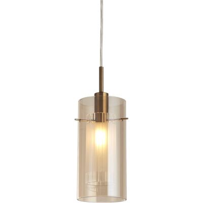 Searchlight Duo III Pendelleuchte - Champagner, Bronze, Höhenverstellbar Searchlight Duo III Pendelleuchte - Champagner, Bronze, Höhenverstellbar