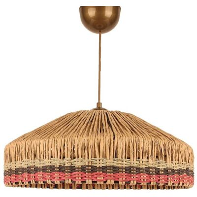 Opviq Pendelleuchte beige Metall B/H/T/L/D: ca. 38x55x38x38x38 cm E27 1 Brennstellen Opviq Pendelleuchte beige Metall B/H/T/L/D: ca. 38x55x38x38x38 cm E27 1 Brennstellen