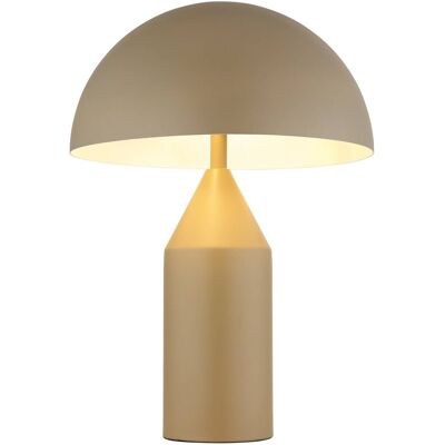 GLOBO LIGHTING ATOMA Beigegelbe - Moderne Metall-Tischleuchte GLOBO LIGHTING ATOMA Beigegelbe - Moderne Metall-Tischleuchte