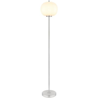 Globo Silber Stehlampe - Klassischer Stil - 160cm hoch Globo Silber Stehlampe - Klassischer Stil - 160cm hoch