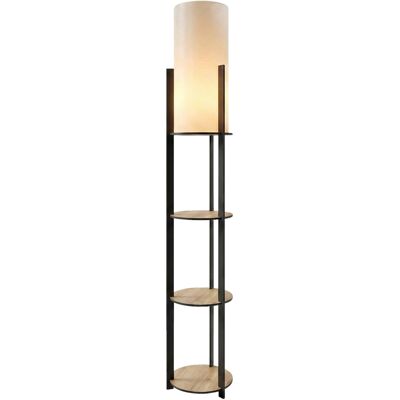Opviq Stehlampe Eiche PVC MDF B/H/T/L/D: ca. 17x135x17x17x17 cm E27 1 Brennstellen Opviq Stehlampe Eiche PVC MDF B/H/T/L/D: ca. 17x135x17x17x17 cm E27 1 Brennstellen