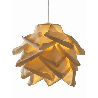 Opviq Pendelleuchte beige Kunststoff B/H/T/L/D: ca. 58x125x58x58x58 cm E27 1 Brennstellen Opviq Pendelleuchte beige Kunststoff B/H/T/L/D: ca. 58x125x58x58x58 cm E27 1 Brennstellen