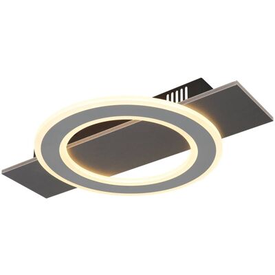 GLOBO Lighting JAYDEN LED Deckenleuchte - 18W 1000lm, Schwarz GLOBO Lighting JAYDEN LED Deckenleuchte - 18W 1000lm, Schwarz