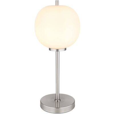 Globo Blacky i Silber Tischleuchte - Klassischer Stil Globo Blacky i Silber Tischleuchte - Klassischer Stil