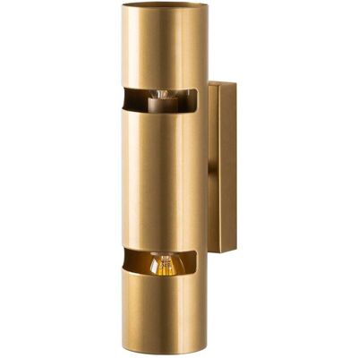 Opviq Wandleuchte gold Metall B/H/L: ca. 30x13x8 cm E14 1 Brennstellen Opviq Wandleuchte gold Metall B/H/L: ca. 30x13x8 cm E14 1 Brennstellen