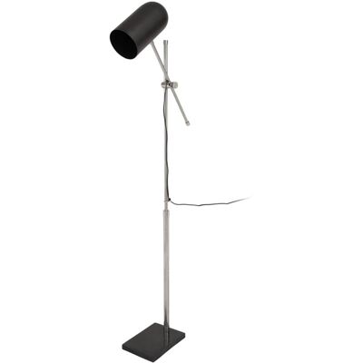 KAYOOM Stehlampe Celeste 125 - Modernes Factory-Design - Schwarz/Silber KAYOOM Stehlampe Celeste 125 - Modernes Factory-Design - Schwarz/Silber