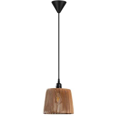 Opviq Pendelleuchte Akin Natural kamel Metall Bambus B/H/T/L/D: ca. 20x60x20x20x20 cm E27 1 Brennstellen Opviq Pendelleuchte Akin Natural kamel Metall Bambus B/H/T/L/D: ca. 20x60x20x20x20 cm E27 1 Brennstellen