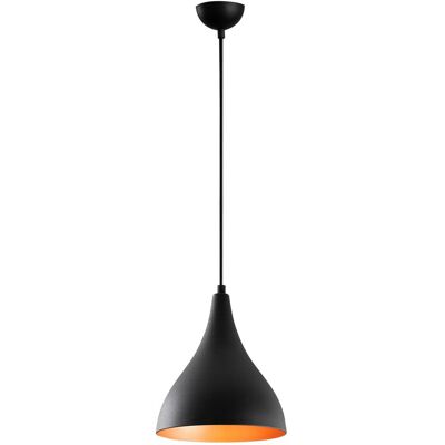 Opviq Pendelleuchte Berceste schwarz Eisen B/H/T/L/D: ca. 22x122x22x22x22 cm E27 1 Brennstellen Opviq Pendelleuchte Berceste schwarz Eisen B/H/T/L/D: ca. 22x122x22x22x22 cm E27 1 Brennstellen