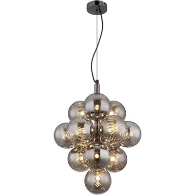 GLOBO LIGHTING Conor Hängeleuchte - 13-flammig, 120cm, Schwarz GLOBO LIGHTING Conor Hängeleuchte - 13-flammig, 120cm, Schwarz
