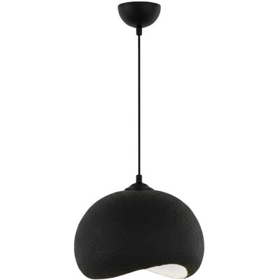 Opviq Pendelleuchte Yontu-15850-A schwarz Polyester-Mischgewebe Metall B/H/L: ca. 29x120x34 cm E27 1 Brennstellen Opviq Pendelleuchte Yontu-15850-A schwarz Polyester-Mischgewebe Metall B/H/L: ca. 29x120x34 cm E27 1 Brennstellen