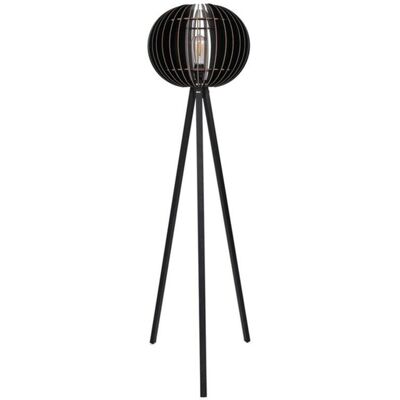 Opviq Stehlampe schwarz MDF B/H/T/L/D: ca. 36x145x36x36x36 cm E27 1 Brennstellen Opviq Stehlampe schwarz MDF B/H/T/L/D: ca. 36x145x36x36x36 cm E27 1 Brennstellen