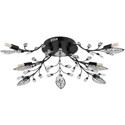 GLOBO Deckenventilator schwarz Metall B/H/L: ca. 65x20x65 cm GLOBO Deckenventilator schwarz Metall B/H/L: ca. 65x20x65 cm