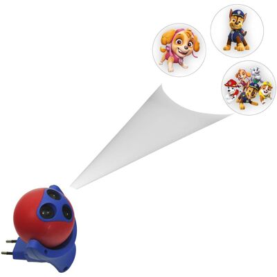 Niermann Standby Paw Patrol Nachtlicht - 3 Motive, 360° Schwenkbar, 1W LED Niermann Standby Paw Patrol Nachtlicht - 3 Motive, 360° Schwenkbar, 1W LED