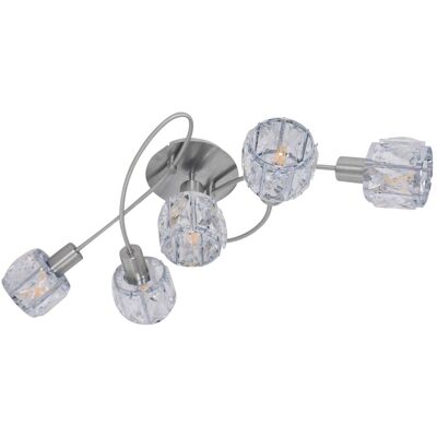 Naeve Josefa Silber Deckenleuchte - 5-Flammig LED Lampen Naeve Josefa Silber Deckenleuchte - 5-Flammig LED Lampen