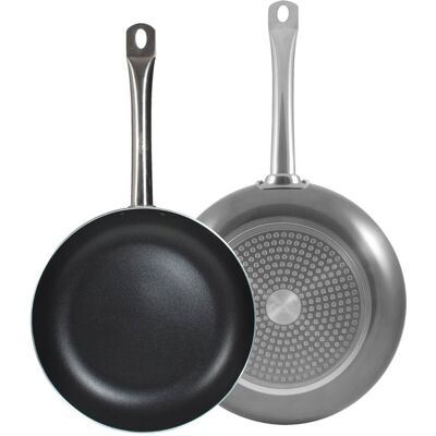 BERGNER Pfannenset Prochef silber Aluminium 2 tlg. BERGNER Pfannenset Prochef silber Aluminium 2 tlg.