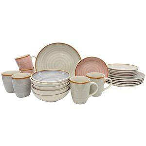 Kevoli home Kombiservice grau Steingut 1 tlg. Kevoli home Kombiservice grau Steingut 1 tlg.