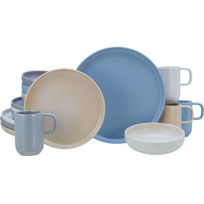 CreaTable Kombiservice Uno Nordic bunt Steinzeug 16 tlg. CreaTable Kombiservice Uno Nordic bunt Steinzeug 16 tlg.