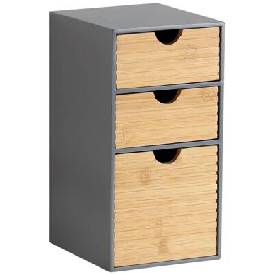 Kesper Organizer grau Holz B/H/L: ca. 16x27x14 cm Kesper Organizer grau Holz B/H/L: ca. 16x27x14 cm