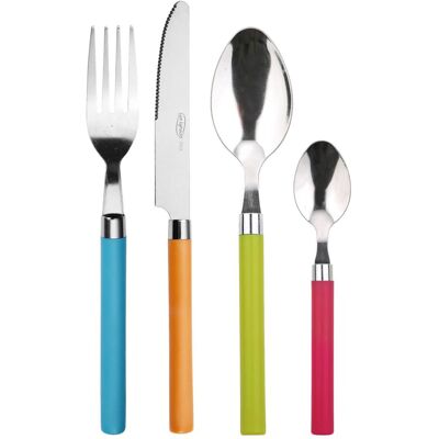 SAN IGNACIO Besteckset HAPPIE COLORS bunt Edelstahl 24 tlg. SAN IGNACIO Besteckset HAPPIE COLORS bunt Edelstahl 24 tlg.