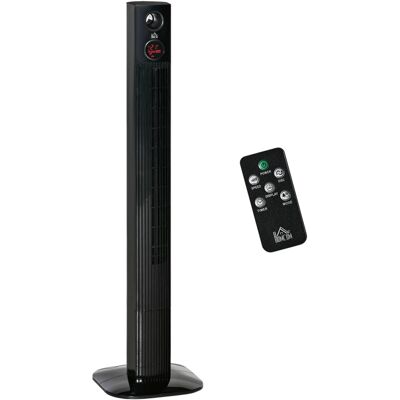 HOMCOM Ventilator schwarz Kunststoff Polypropylen Edelstahl B/H/L: ca. 31,5x31,5x117 cm HOMCOM Ventilator schwarz Kunststoff Polypropylen Edelstahl B/H/L: ca. 31,5x31,5x117 cm