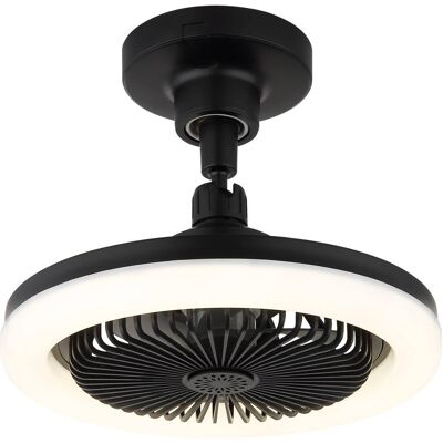 GLOBO Deckenventilator Opal mattschwarz H/D: ca. 21,7x25,8 cm max. 20 W GLOBO Deckenventilator Opal mattschwarz H/D: ca. 21,7x25,8 cm max. 20 W