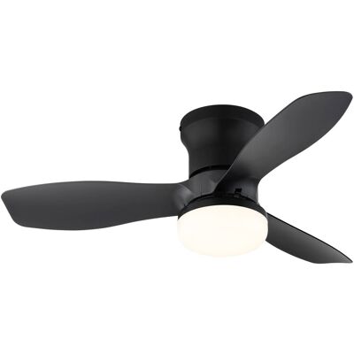 GLOBO Deckenventilator schwarz Opal H/D: ca. 19x61 cm max. 15 W GLOBO Deckenventilator schwarz Opal H/D: ca. 19x61 cm max. 15 W