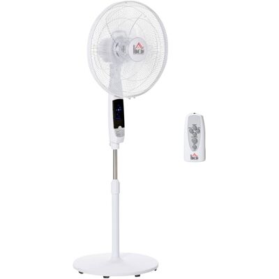 HOMCOM Ventilator weiß Kunststoff Edelstahl Polypropylen B/H/L: ca. 45x42x138 cm HOMCOM Ventilator weiß Kunststoff Edelstahl Polypropylen B/H/L: ca. 45x42x138 cm