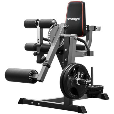 SPORTNOW Beinstrecker schwarz Stahl B/H/L: ca. 90x105x100 cm SPORTNOW Beinstrecker schwarz Stahl B/H/L: ca. 90x105x100 cm