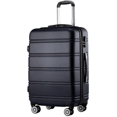 Hartschalenkoffer schwarz Kunststoff B/H/L: ca. 37x57x23 cm Hartschalenkoffer schwarz Kunststoff B/H/L: ca. 37x57x23 cm