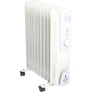 Ölradiator weiß Metall B/H/T: ca. 40x55x23,5 cm ca. 2000 W Ölradiator weiß Metall B/H/T: ca. 40x55x23,5 cm ca. 2000 W