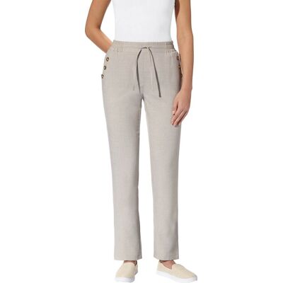 CLASSIC BASICS Beige Modell 23 Damen Hosen CLASSIC BASICS Beige Modell 23 Damen Hosen