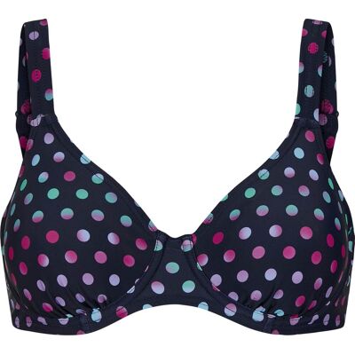 feel good Bikini-Oberteil marine-magenta-bedruckt female 42D feel good Bikini-Oberteil marine-magenta-bedruckt female 42D