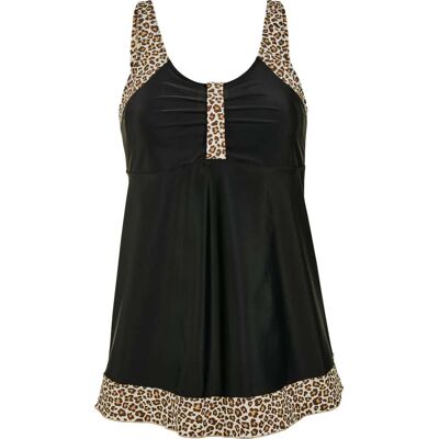 feel good Tankini-Top schwarz-champagner-bedruckt female 42D feel good Tankini-Top schwarz-champagner-bedruckt female 42D