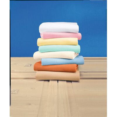 DORMISETTE WITT-PBK-Beige Feinbiber Spannlaken DORMISETTE WITT-PBK-Beige Feinbiber Spannlaken