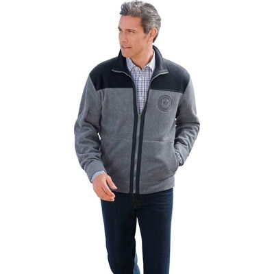 Catamaran Fleecejacke grau-meliert male 56/58 Catamaran Fleecejacke grau-meliert male 56/58