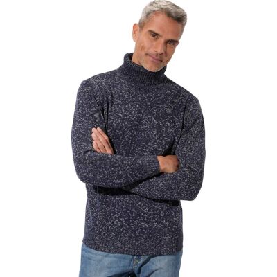 Sieh an! Rollkragenpullover marine-meliert male 50 Sieh an! Rollkragenpullover marine-meliert male 50